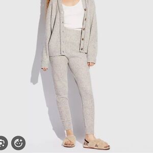 Coach Gray Cashmere Pants